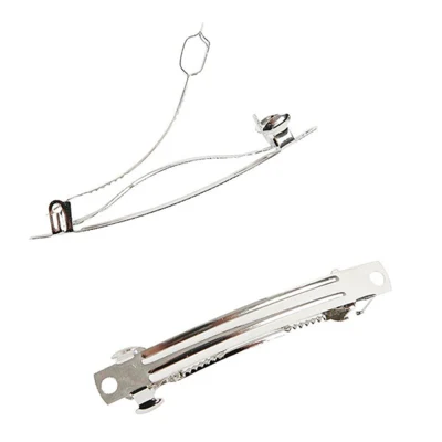 Hair clip Silver plated, 3 pcs
