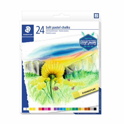 STAEDTLER Soft Pastel Chalks, 24 pcs
