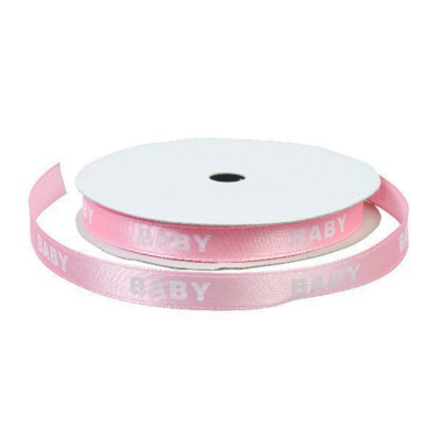 Satin ribbon, BABY, 9 mm, 9 m