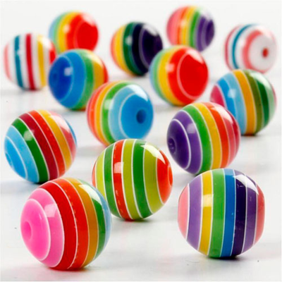 Multimix beads 12 mm, 50 pcs