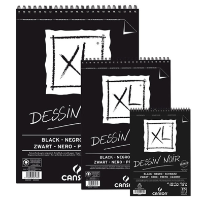 XL Dessin Noir Sketch paper block