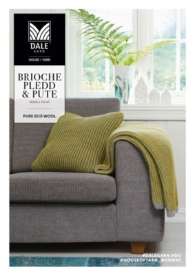 DG335-07 Brioche Plaid &amp; Pillow