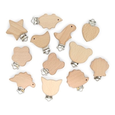 HobbyArts Suspender Clips Wood, Figure, 1 piece