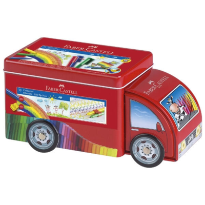 Faber-Castell Connector felt tip pen set Truck, 43 pieces