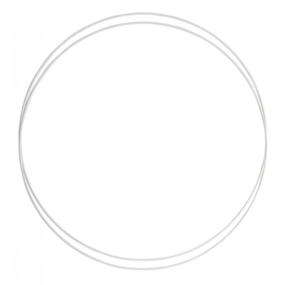 Go Handmade Metal rings White 2 pcs