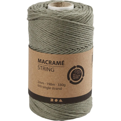 Macramé cord 2 mm