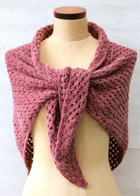 99044 Granny Shawl Bohème Velvet "Fine"
