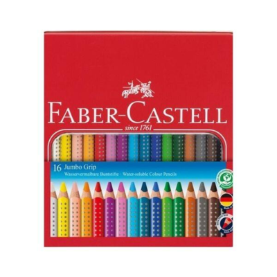 Faber-Castell Jumbo Grip Watercolor 16 pcs.