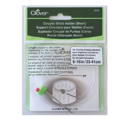 Clover Round Stitch Holder, Short