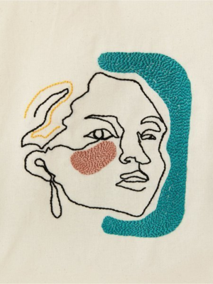 DMC Gift of Stitch Punch Needle Set, Line Art Portrait